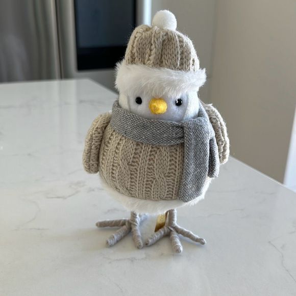 2023 Target Wondershop Christmas Holiday Bird Figurine Wearing Bundle of 4 - Picture 3 of 9